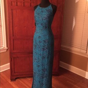 Gorgeous Silk Designer Gown.